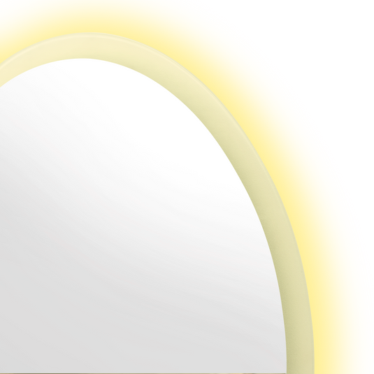 Espejo Circular Samán, con Luz LED y Botón Touch