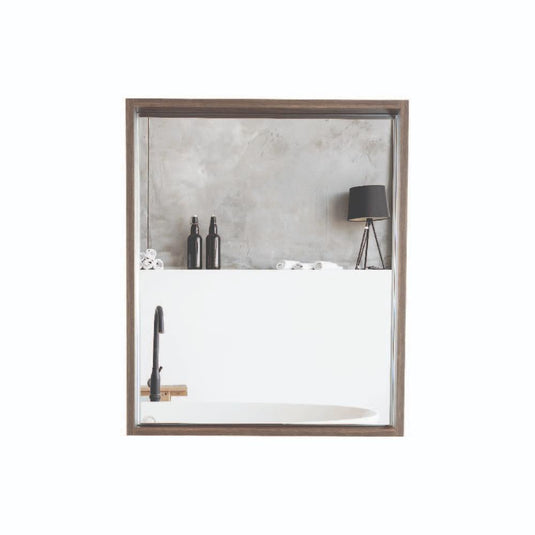 Espejo Rectangular Parma, con Marco en Madera