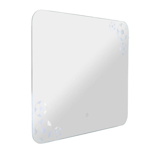 Espejo Rectangular Tory, con Bordes Redondeados