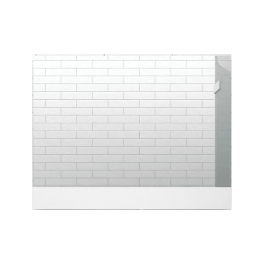 Espejo Rectangular Palermo, Gris, con Luz Led