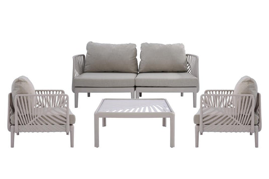 Sala de Exterior Astratto, Beige