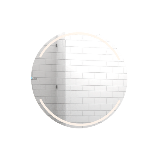 Espejo Circular Dallas, con Luz LED