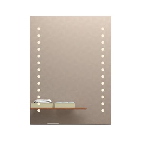 Espejo Rectangular Troy, con Luz LED