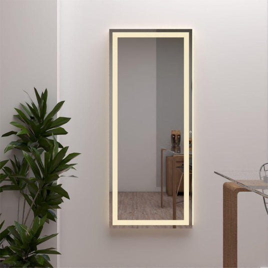 Espejo Tavira led+touch, En forma Rectangular - VIRTUAL MUEBLES