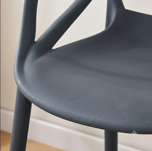 Set de 2 Sillas para Bar Palermo, Negro, con Reposa Pies Doble Proposito