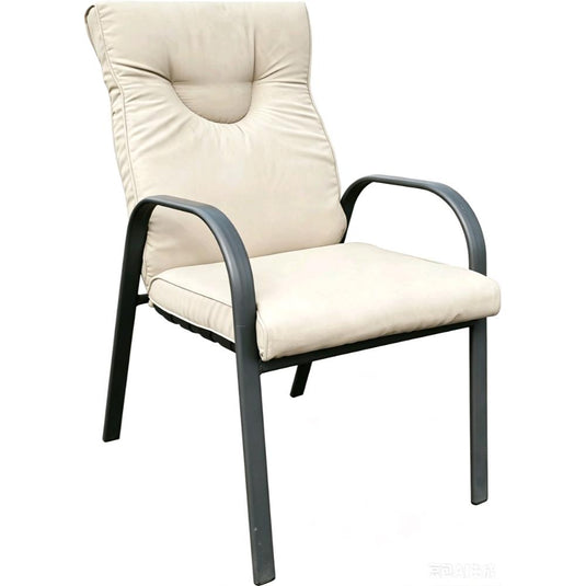 Comedor de Terraza Terra, Taupe, de Seis Puestos