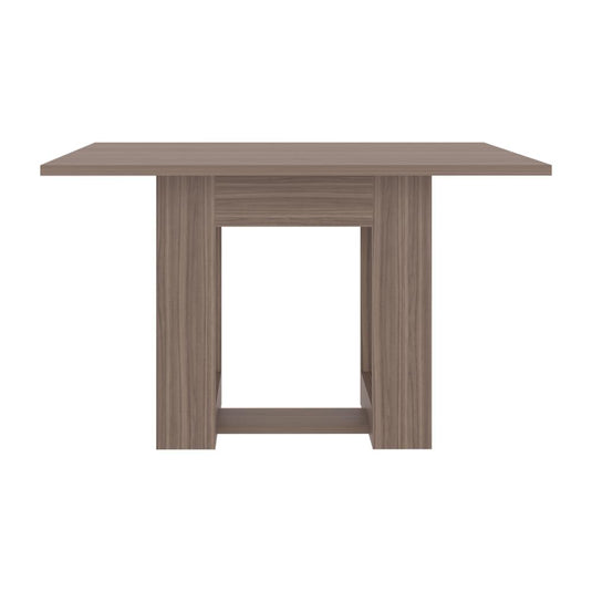 Mesa Para Comedor Volder, Avellana, con Amplia Superficie, No Incluye Sillas