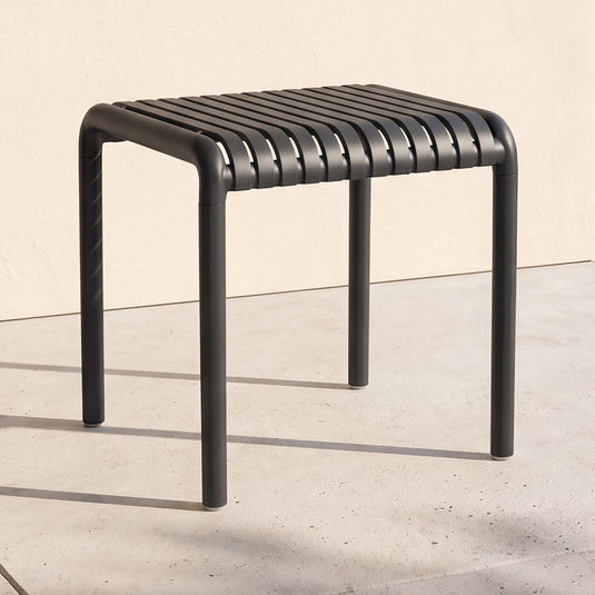 Mesa Lounge Parma, Negro, Pequeña con Diseño Minimalista