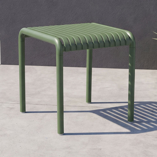 Mesa Lounge Parma, Verde, Pequeña con Diseño Minimalista
