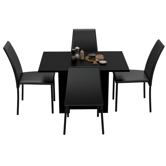 Comedor Volder color Wengue para Cocina o Sala.