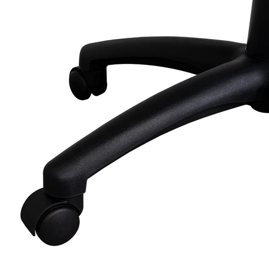 Silla Gamer Rismel, Negro y Gris, con espaldar reclinable y altura ajustable