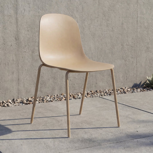 Silla Aiara, Color Mostaza, diseño moderno