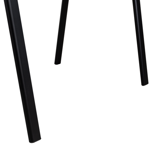 Silla Interlocutora, Negro, Con espaldar y diseño sencillo