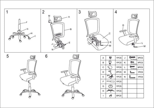 Silla Oficina X 123B color Negro Para Oficina.
