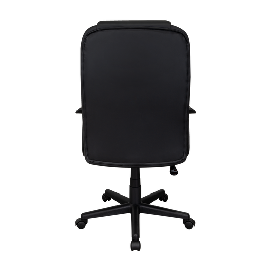 Silla Oficina X-69B, Wengue, con Cómodo Espaldar y Rodachines