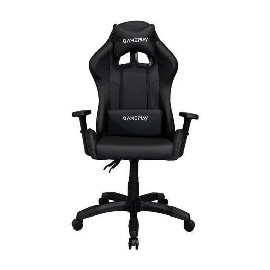 Silla Gamer X-71, Negro, con Cómodo Espaldar y Rodachines