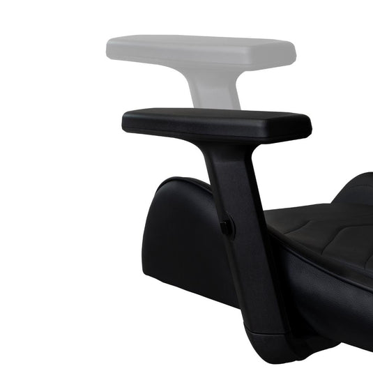 Silla Gamer X-71, Negro, con Cómodo Espaldar y Rodachines