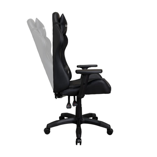 Silla Gamer X-71, Negro, con Cómodo Espaldar y Rodachines