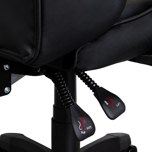 Silla Gamer X-71, Negro, con Cómodo Espaldar y Rodachines