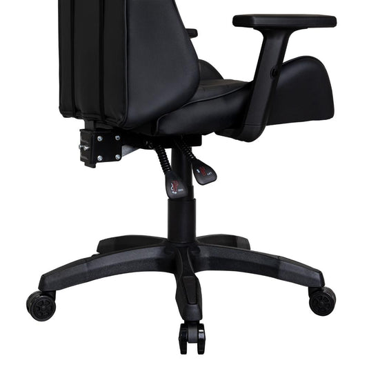 Silla Gamer X-71, Negro, con Cómodo Espaldar y Rodachines