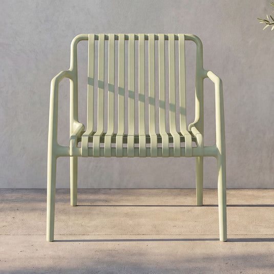 Set de 2 Sillas Lounge Parma, Verde, con Espaldar y Diseño Moderno