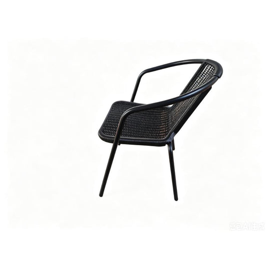Juego de Terraza Rattan Balí, Color Negro