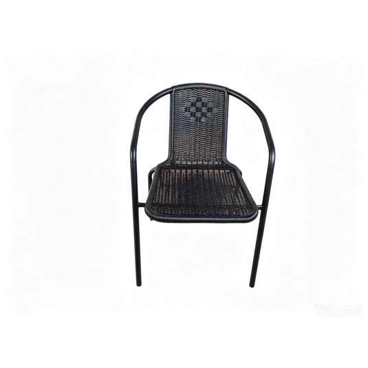 Juego de Terraza Rattan Balí, Color Negro