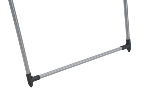 Tendedero de Piso Niell, Gris y Negro, Plegable y Extendible