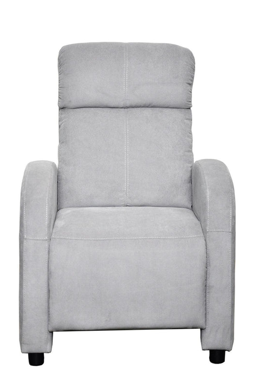 Silla Reclinable Inoa, Gris, con Sistema Reclinable Para Mayor Comodidad
