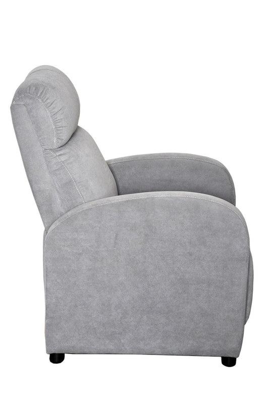 Silla Reclinable Inoa, Gris, con Sistema Reclinable Para Mayor Comodidad