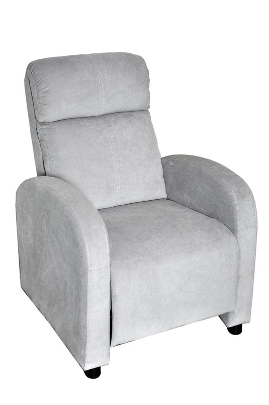 Silla Reclinable Inoa, Gris, con Sistema Reclinable Para Mayor Comodidad
