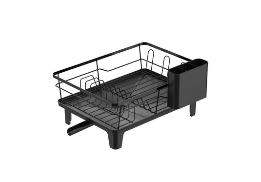 Escurridor de Platos Drip, Negro, Metálico