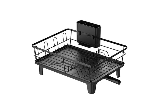 Escurridor de Platos Drip, Negro, Metálico