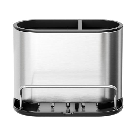 Dispensador Jabón de Platos Fluvora , Negro y Gris Metalizado, 3 en 1