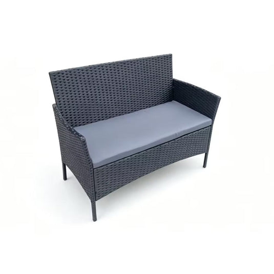 Sala de Terraza Mime, Negro y Gris