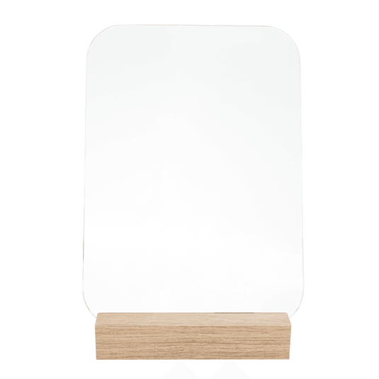 Espejo Tocador Bass, Beige, Diseño Moderno, vista frontal