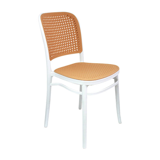 Silla Zimba Para Sala Comedor Jardín - 1145 Blanco