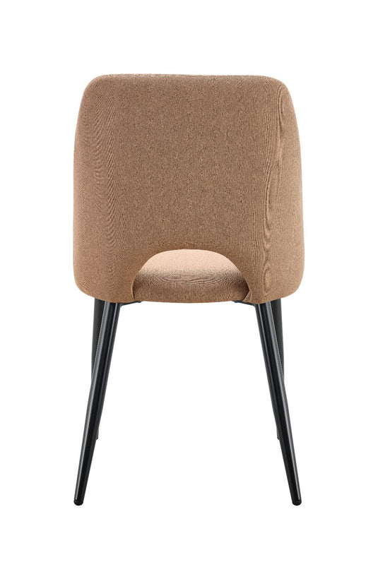 Set de 4 Sillas Urban, Color Marrón, con Espaldar y Diseño Moderno