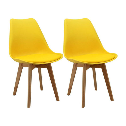 Kit Por 2 Silla Joly - Amarillo