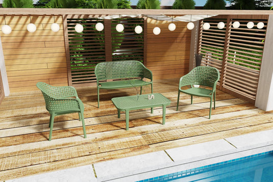 Sala de Exterior Amalfi, Verde Olivo