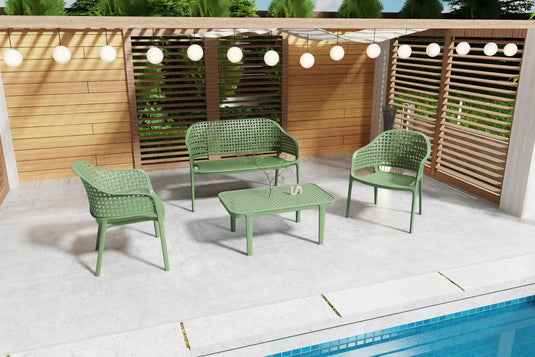 Sala de Exterior Amalfi, Verde Olivo