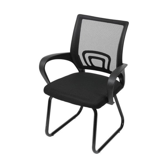 Kit Por 2 Silla Para Oficina Escritorio Interlocutora Fija OR-3310 - Negro