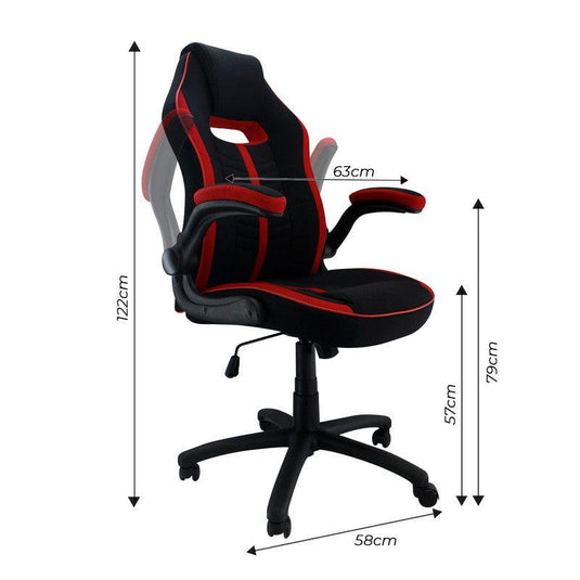 Silla Gamer Topgun Rojo - 3351