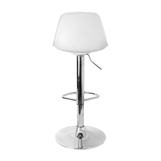 Kit por 2 Silla Oslo Tipo Bar - Blanca