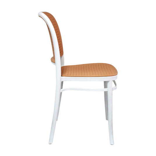 Silla Zimba Para Sala Comedor Jardín - 1145 Blanco