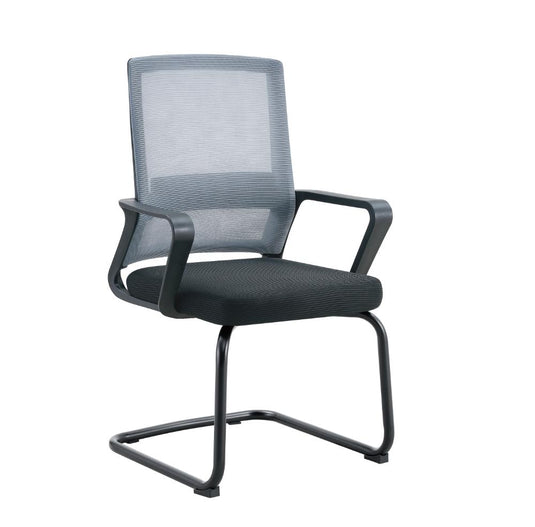 Silla de Escritorio Prestige, Gris, Ergonómica con Reposabrazos