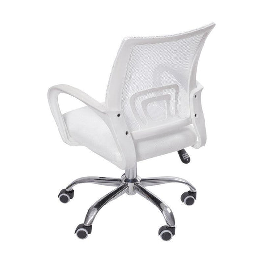 Kit Por 2 Silla Para Oficina Escritorio Ergonómica - Blanca