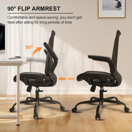 Silla De Oficina Schwake Negro Ergonómica