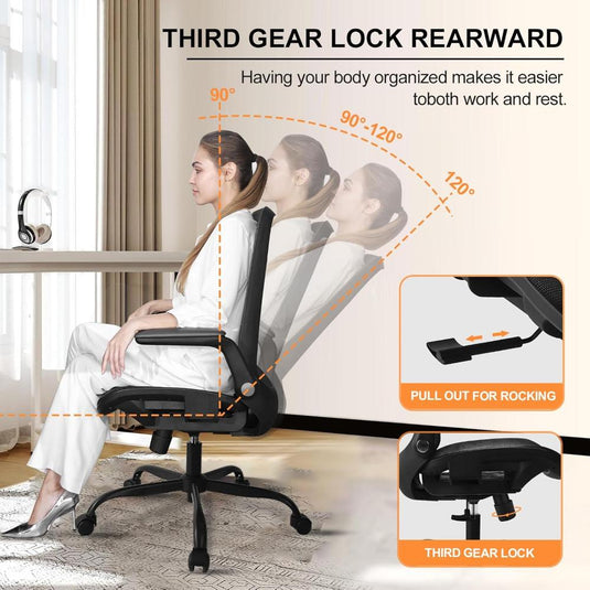 Silla De Oficina Schwake Negro Ergonómica