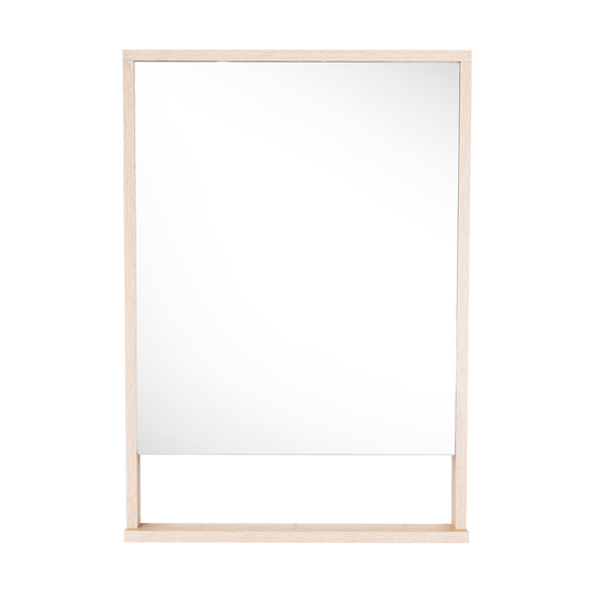 Espejo Rectangular Dakar, Color Madera Clara